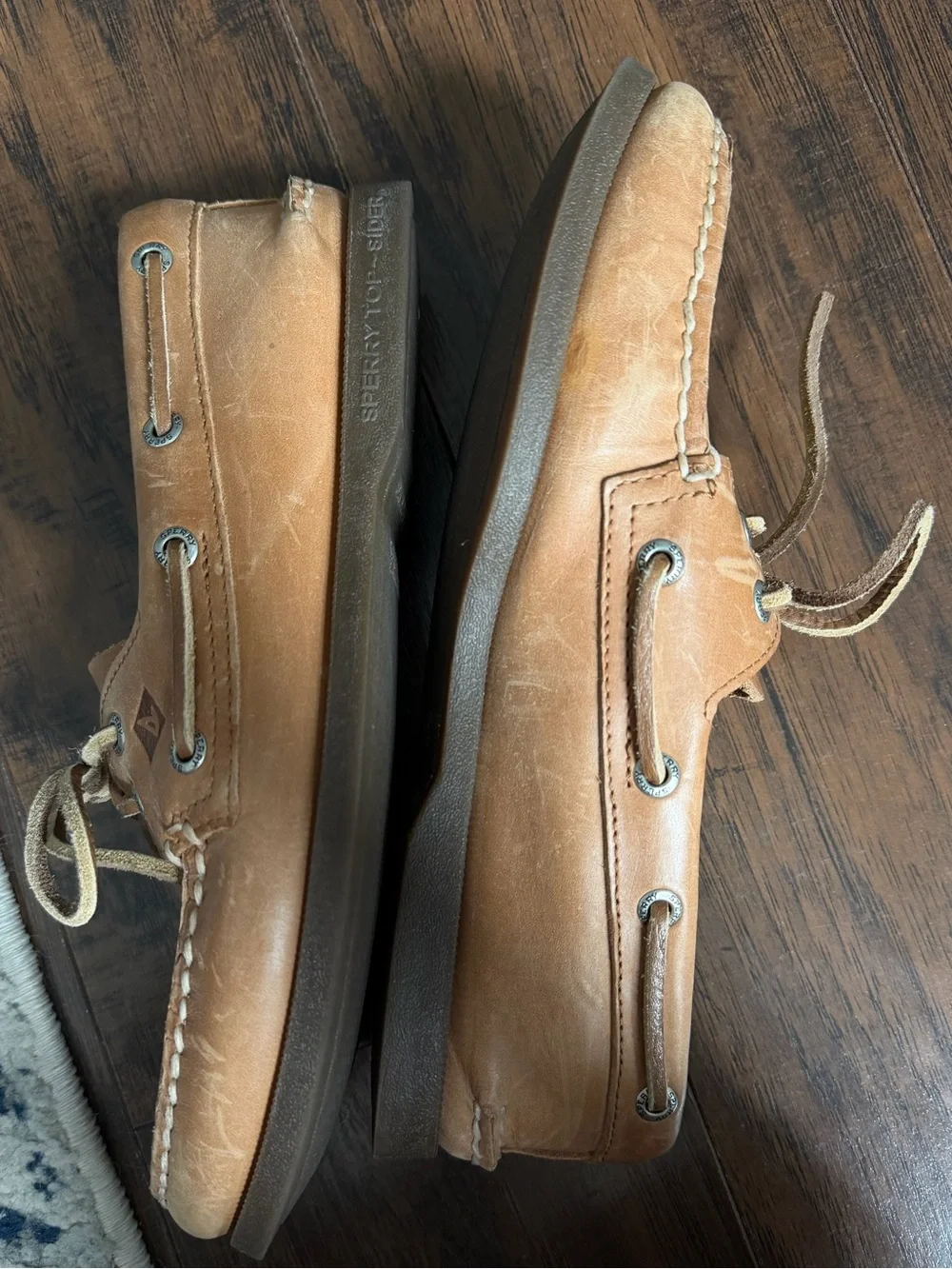 Sperry Classic Tan Leather Boat Shoes